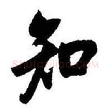 知字启功毛笔行书书法写法,摘自题画诗