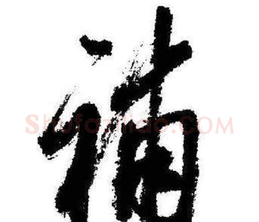 補字启功毛笔行书书法写法,摘自临苏轼诗文帖