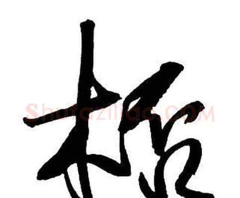 桮字王铎毛笔行书书法写法,摘自集字千字文