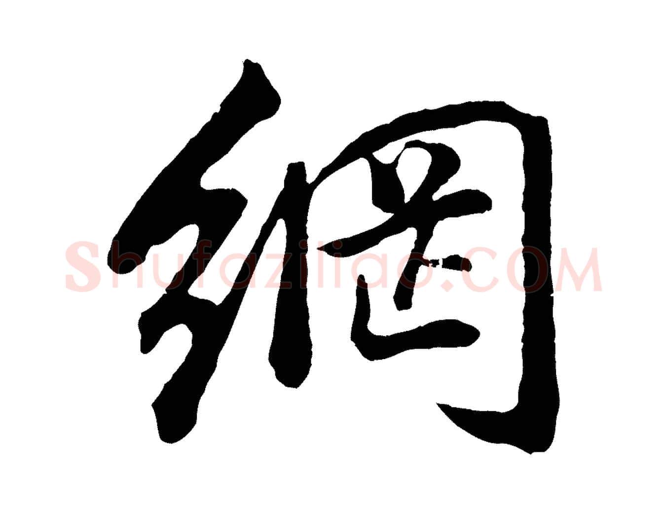 網毛笔行书写法,摘自明代董其昌仿米南宫