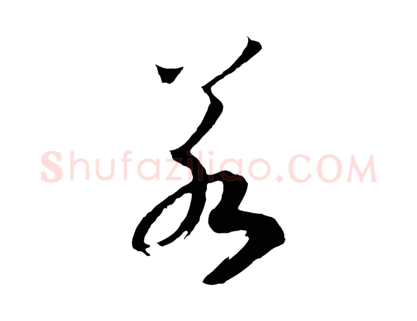 若毛笔行书写法,摘自宋代高宗洛神赋