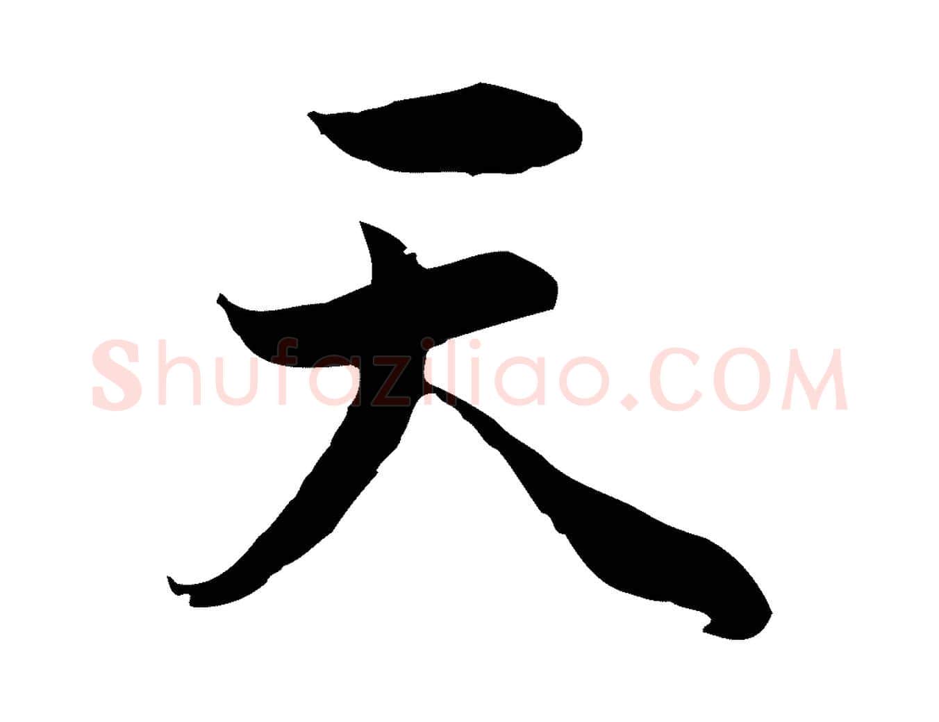 天毛笔行书写法,摘自明代董其昌邵康节先生自着无名公