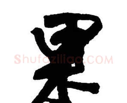 果字王铎毛笔行书书法写法,摘自集字千字文