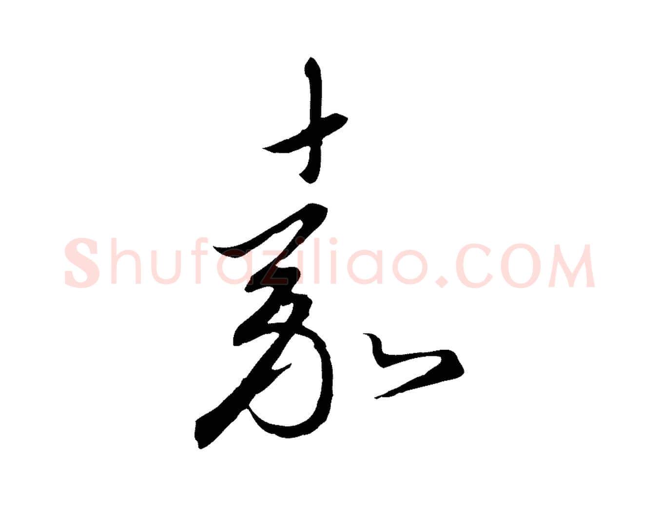 嘉毛笔行书写法,摘自宋代高宗千字文