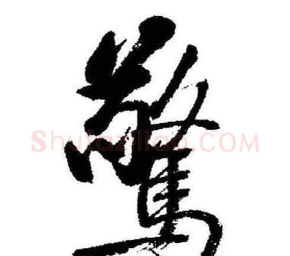 驚字启功毛笔行书书法写法,摘自临苏轼诗文帖