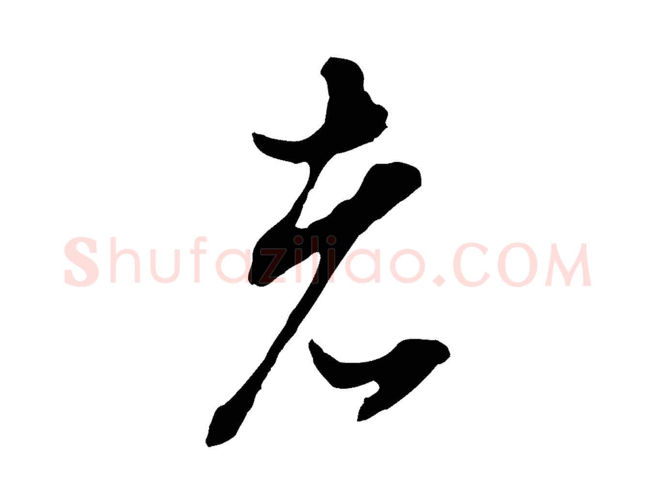 者毛笔行书写法,摘自明代董其昌书古人诗