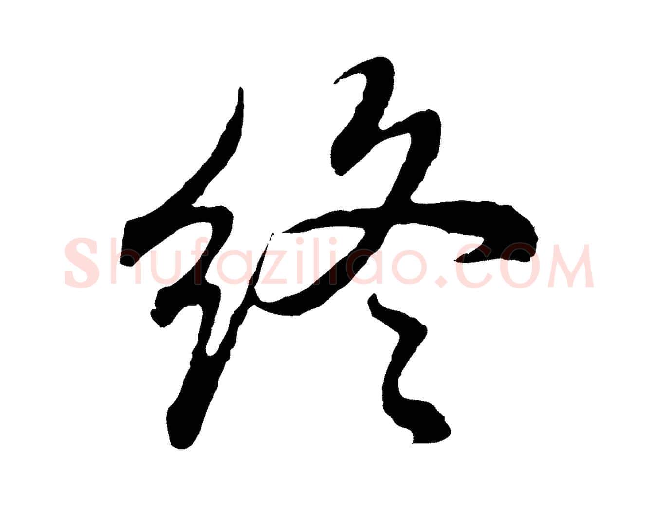 終毛笔行书写法,摘自明代董其昌邵康节先生自着无名公