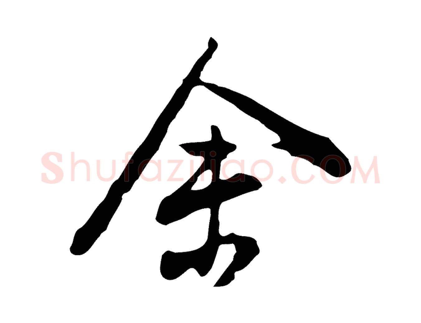 余毛笔行书写法,摘自明代董其昌洛神赋十三行补