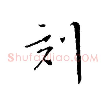 刻