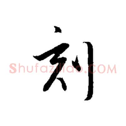 刻