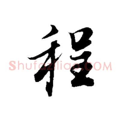 程