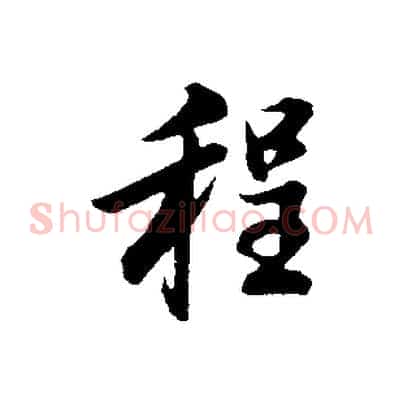 程