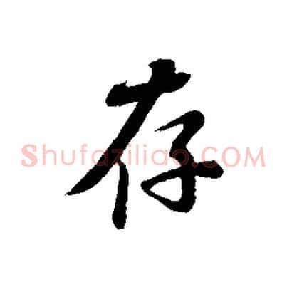 存