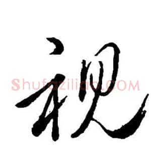 视