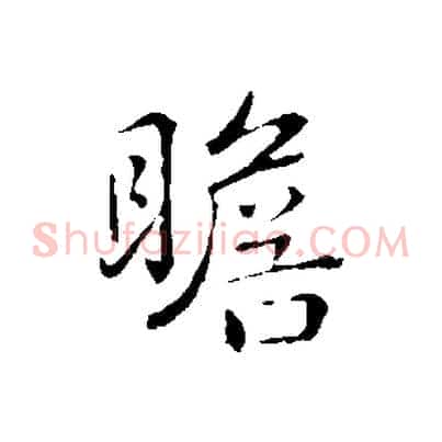 瞻