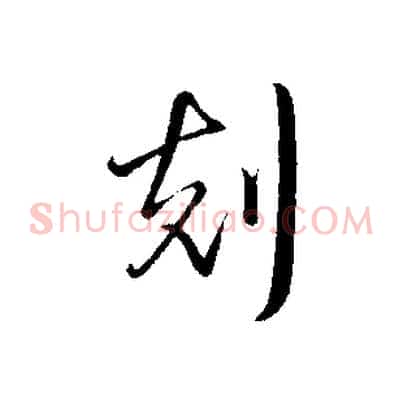 刻