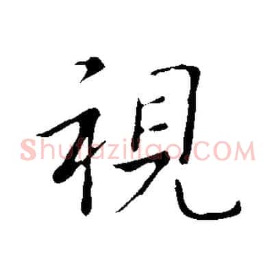 視