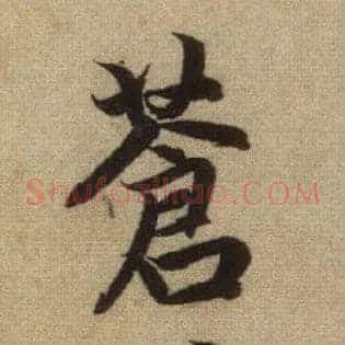 苍