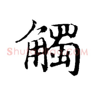 觸