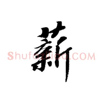 薪