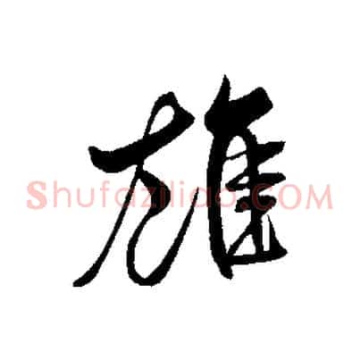 雄