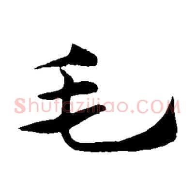 毛