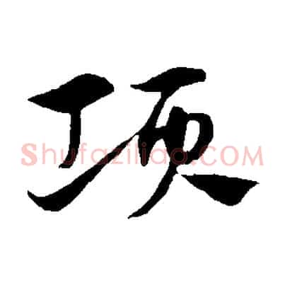 項