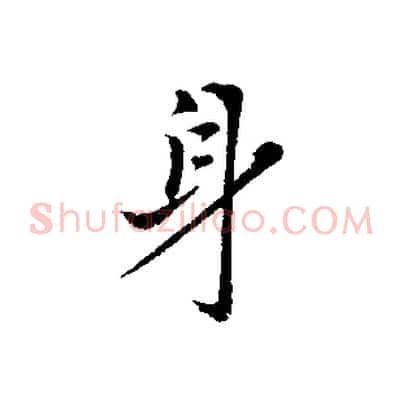 身