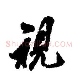 視