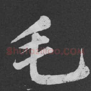 毛