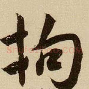 拘