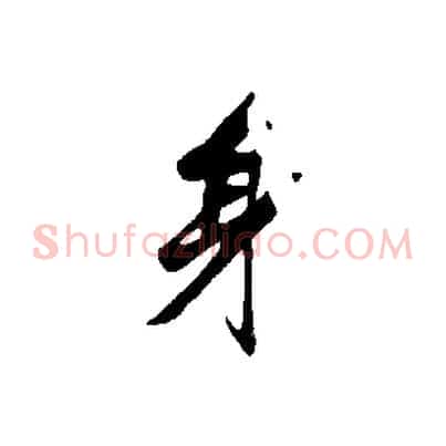 身