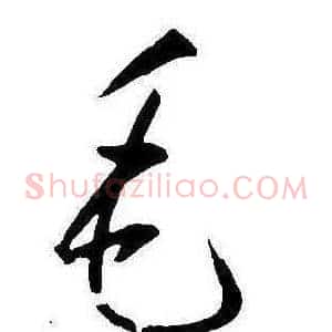 毛