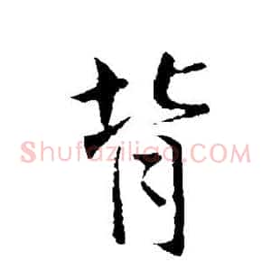 背