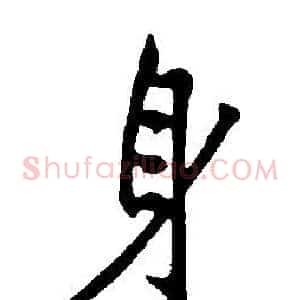 身