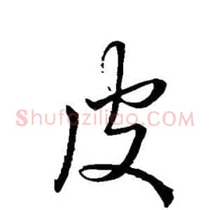 皮