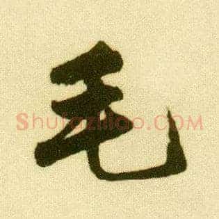 毛