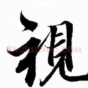 視