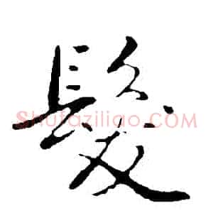 髮