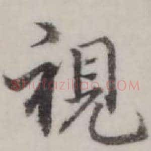 視