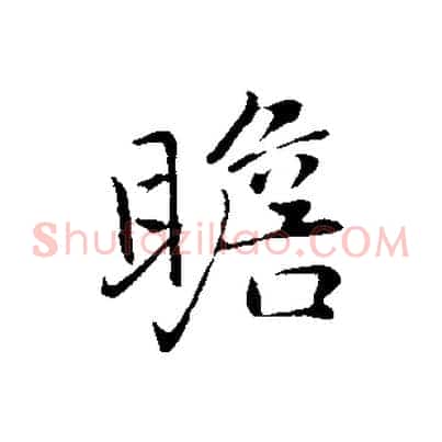 瞻