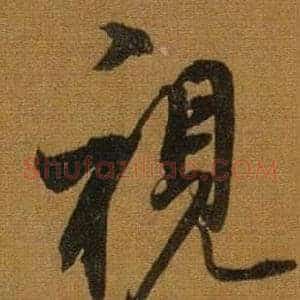 視