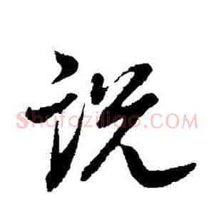 说