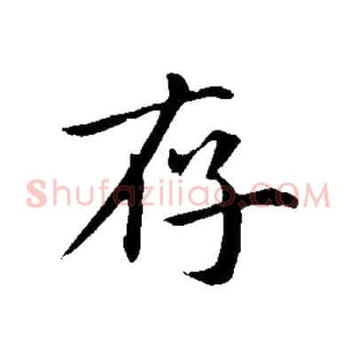 存