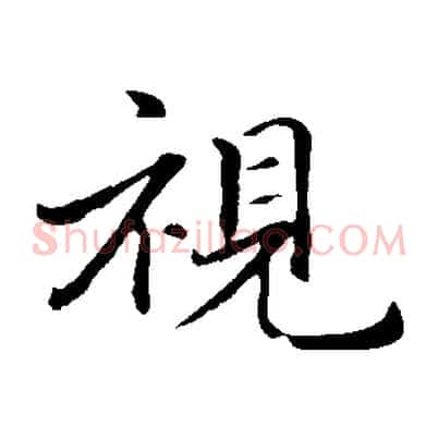 視