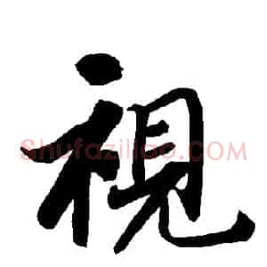 視