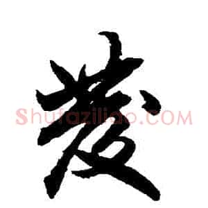 髮