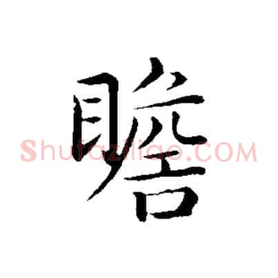 瞻