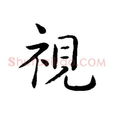 視