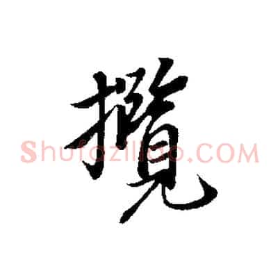 攬